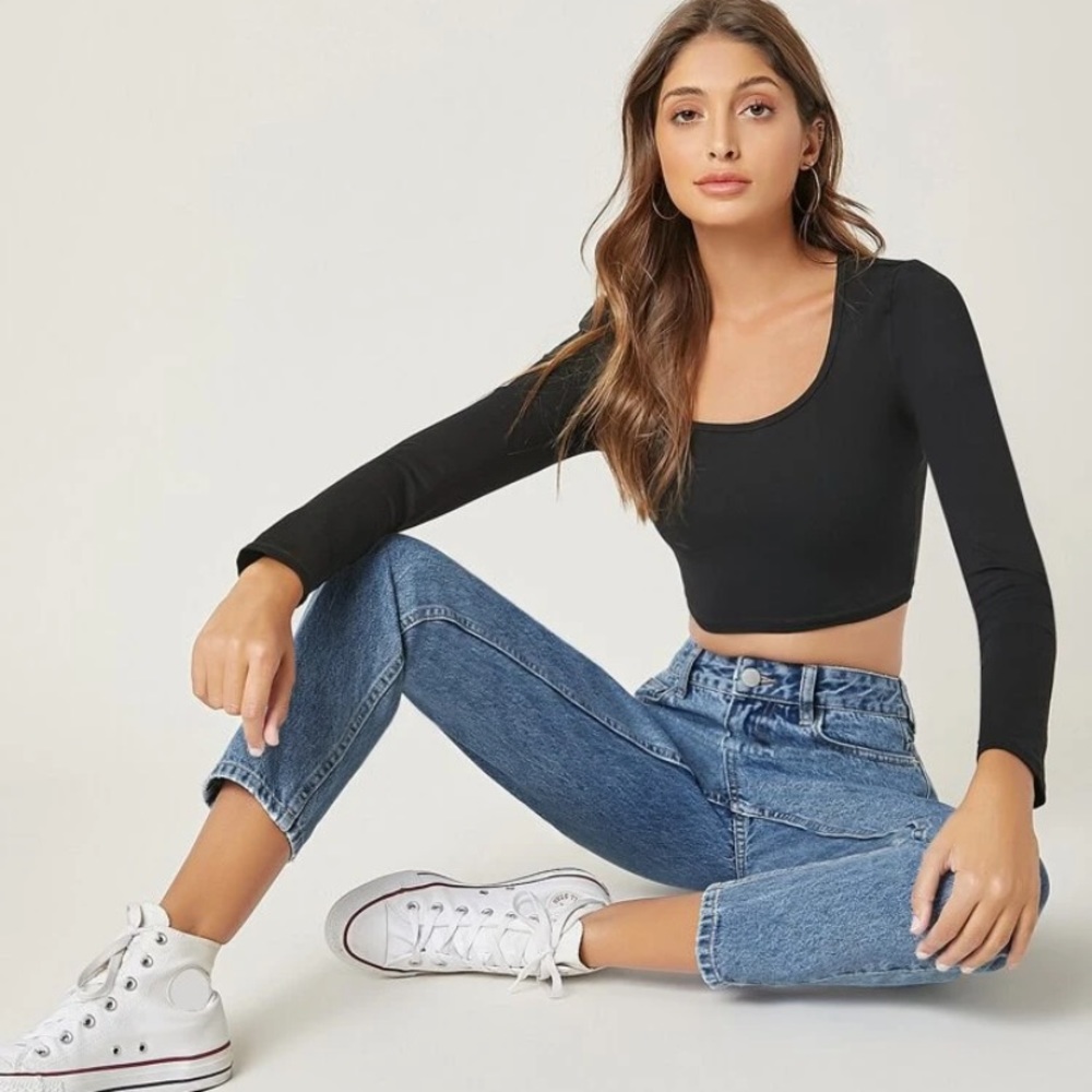 ❌SOLD❌ NWT SHEIN High Rise Tapered Jeans